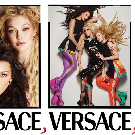 pubblicità versace gigi hadid|versace bella hadid.